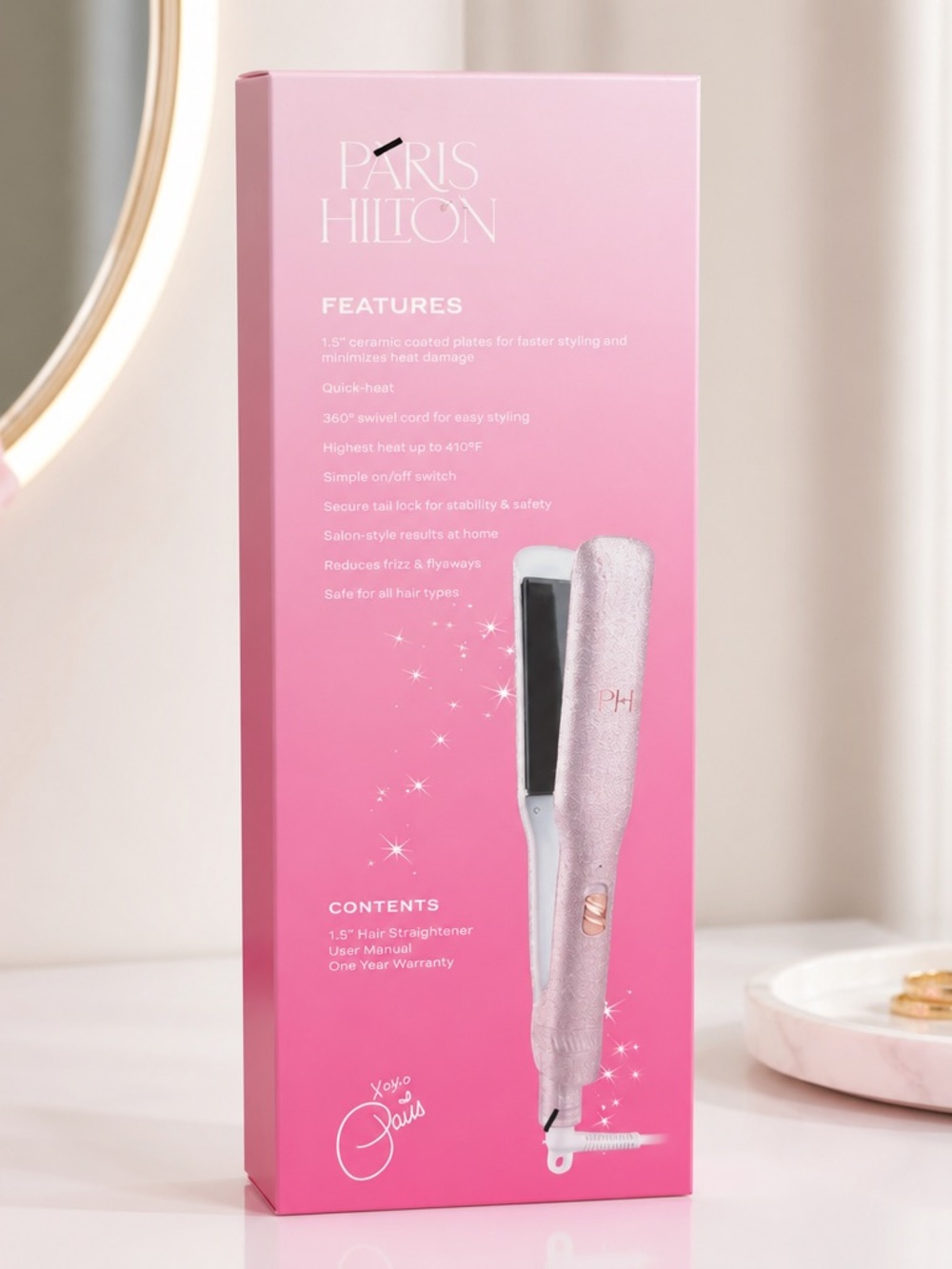 Paris Hilton Pink Glitter Hair Beauty Accessory New - Picture 4 of 4